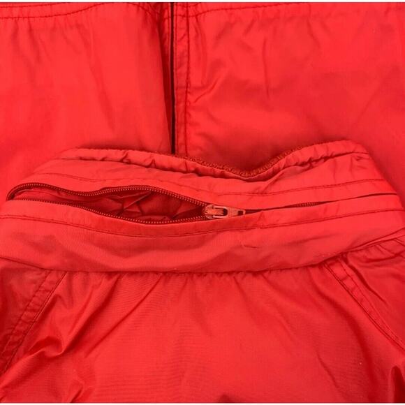 VTG 80s Woolrich Womens Teton Rain Jacket L Red Full Zip Hooded Lightweight EUC - Picture 4 of 12